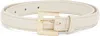Anine Bing Off-white Nicola Belt In White