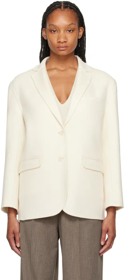 Anine Bing Off-white Quinn Blazer