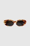 ANINE BING ANINE BING OJAI SUNGLASSES IN LIGHT TORTOISE