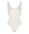 Anine Bing Jace One-piece Swimsuit In White