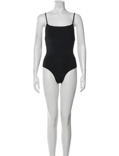Pre-owned Anine Bing One-piece W/ Tags In Black