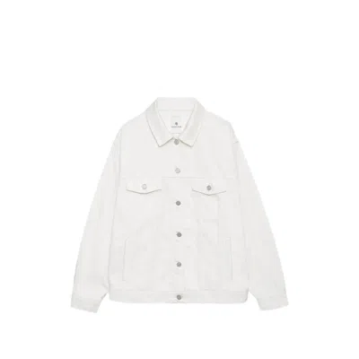 Anine Bing Organic Cotton Button-front Jacket In Multi