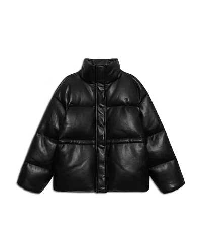 Anine Bing Oslo Puffer Coat In Black