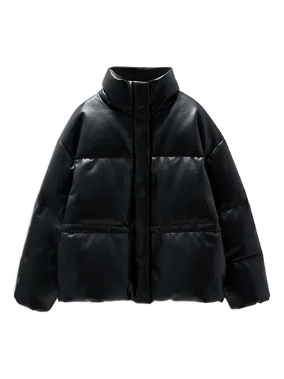 Anine Bing Oslo Puffer Jacket In Black