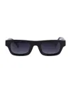 Anine Bing Thick Frame Sunglasses Uv Protection