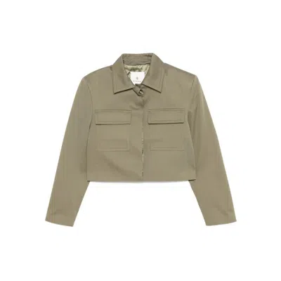 Anine Bing Outerwears In Green