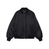 Anine Bing Leon Zipped Bomber Jacket In Black