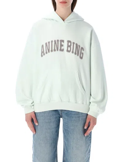 Anine Bing Oversized Vintage-inspired Hoodie Sweatshirt In Green