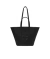 Anine Bing Palermo Leather Tote Bag In Black