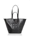 Anine Bing Palermo Leather Tote Bag In Black