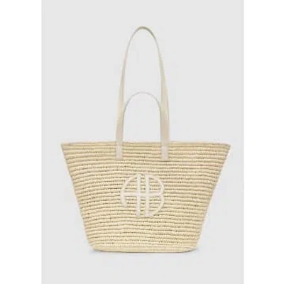 Anine Bing Palermo Tote In Neutral