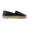 Anine Bing Paloma Espadrilles Flat Shoes - Leather - Black