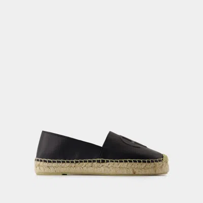 Anine Bing Paloma Espadrilles Flat Shoes In Black