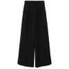 Anine Bing Black Lou Palazzo Trousers In Black