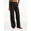 Anine Bing Tailored Trousers In Brown