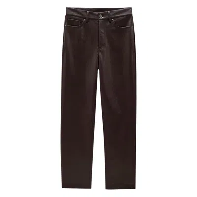 ANINE BING PANTS BROWN