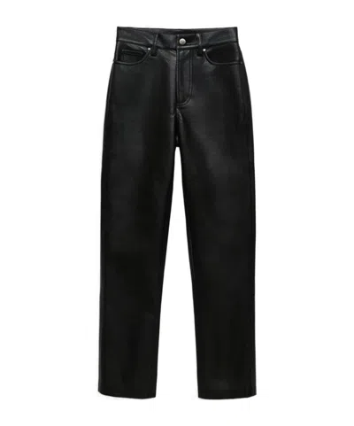 Anine Bing Pants With Waistband In Black