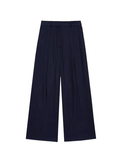 Anine Bing Paola Trousers In Blue