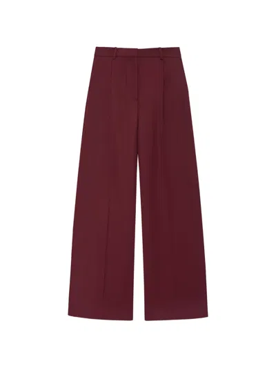 Anine Bing Paola Trousers In Red