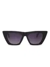 Anine Bing Paris Sunglasses In Black In Blk1 Black