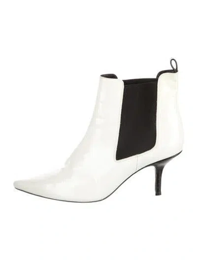 Pre-owned Anine Bing Patent Leather Chelsea Boots In Multi