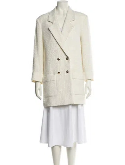 Pre-owned Anine Bing Patterned Coat In Neutral