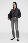 Anine Bing Paxton Shirt In Black
