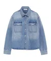 Anine Bing Paxton Shirt In Blue