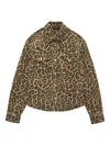 Anine Bing Paxton Shirt In Brown