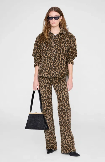 Anine Bing Paxton Shirt In Multi