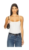 Anine Bing Pia Cami Tank In White
