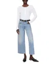 Anine Bing Pia Pointelle-knit Henley Top In White