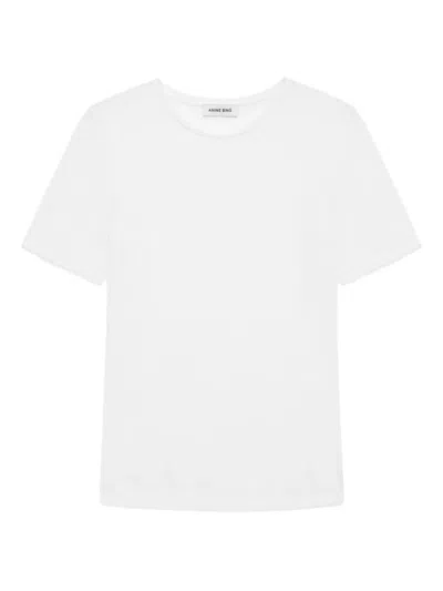 Anine Bing Pia T-shirt In White
