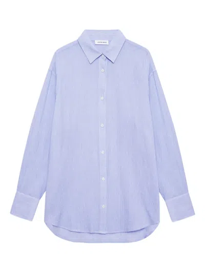 ANINE BING PLAZA STRIPED SHIRT