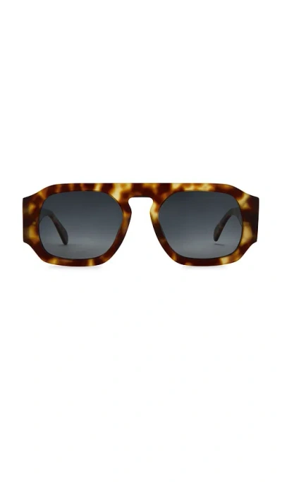 Anine Bing Preston Sunglasses In Green