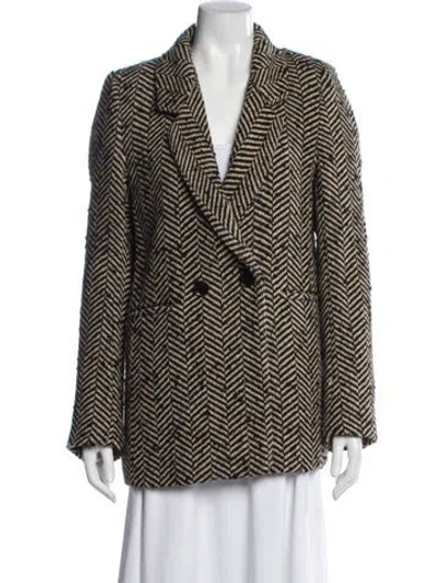 Pre-owned Anine Bing Printed Blazer