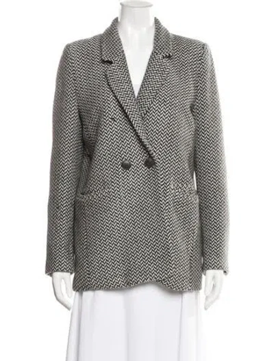 Pre-owned Anine Bing Printed Blazer