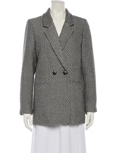 Pre-owned Anine Bing Printed Blazer
