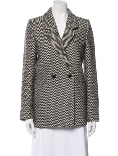 Pre-owned Anine Bing Printed Blazer In Multi