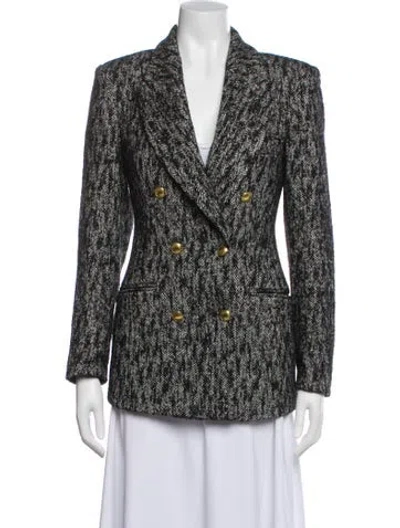 Pre-owned Anine Bing Printed Blazer In Multi