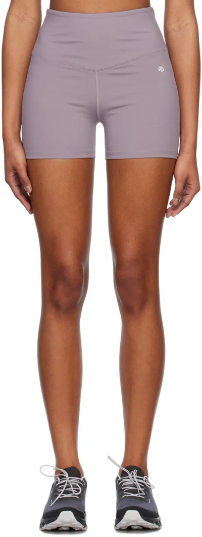 Anine Bing Blake Short In Purple