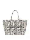 Anine Bing Python-print Tote Bag In Multi