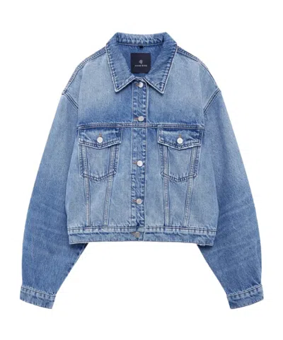 ANINE BING ANINE BING LONG-SLEEVED DENIM JACKET