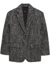 Anine Bing Quinn Blazer In 黑色