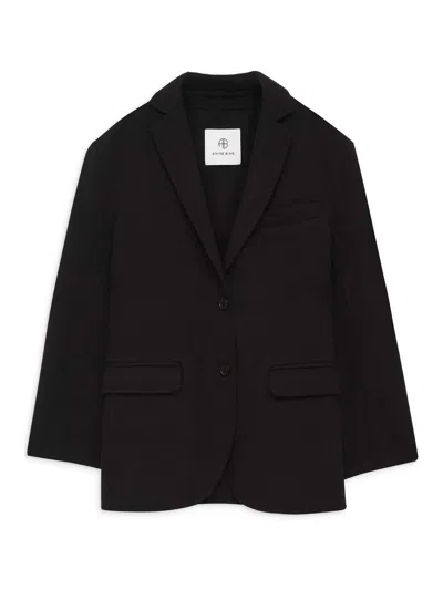 Anine Bing Women's Quinn Blazer Black