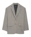 Anine Bing Quinn Blazer In Gray