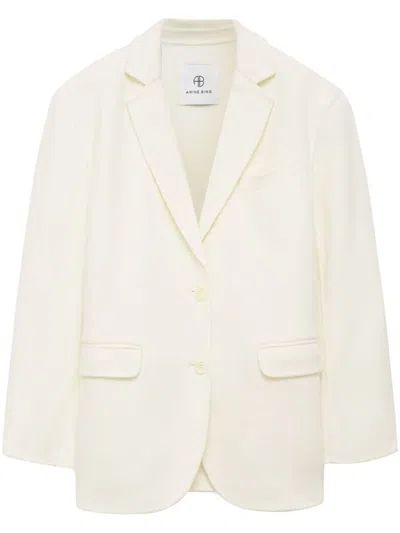 Anine Bing Quinn Single-breasted Blazer