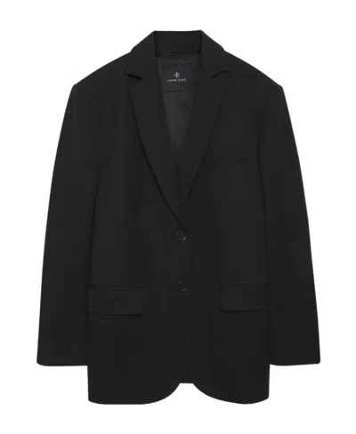 Anine Bing Women's Quinn Blazer Black