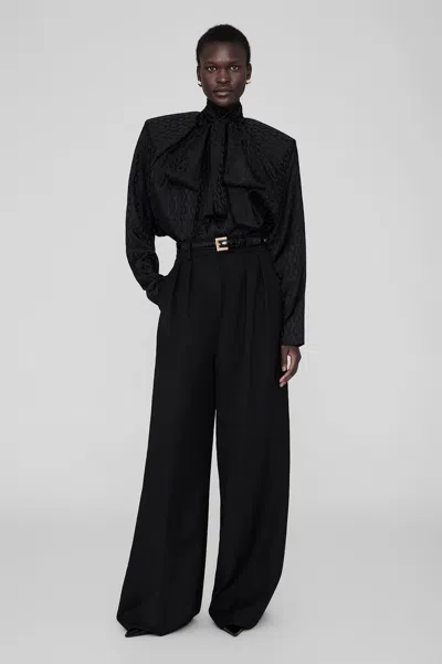 Anine Bing Rachel Top In Black Link