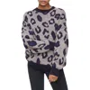 Anine Bing Raigh Leopard Crewneck Sweater